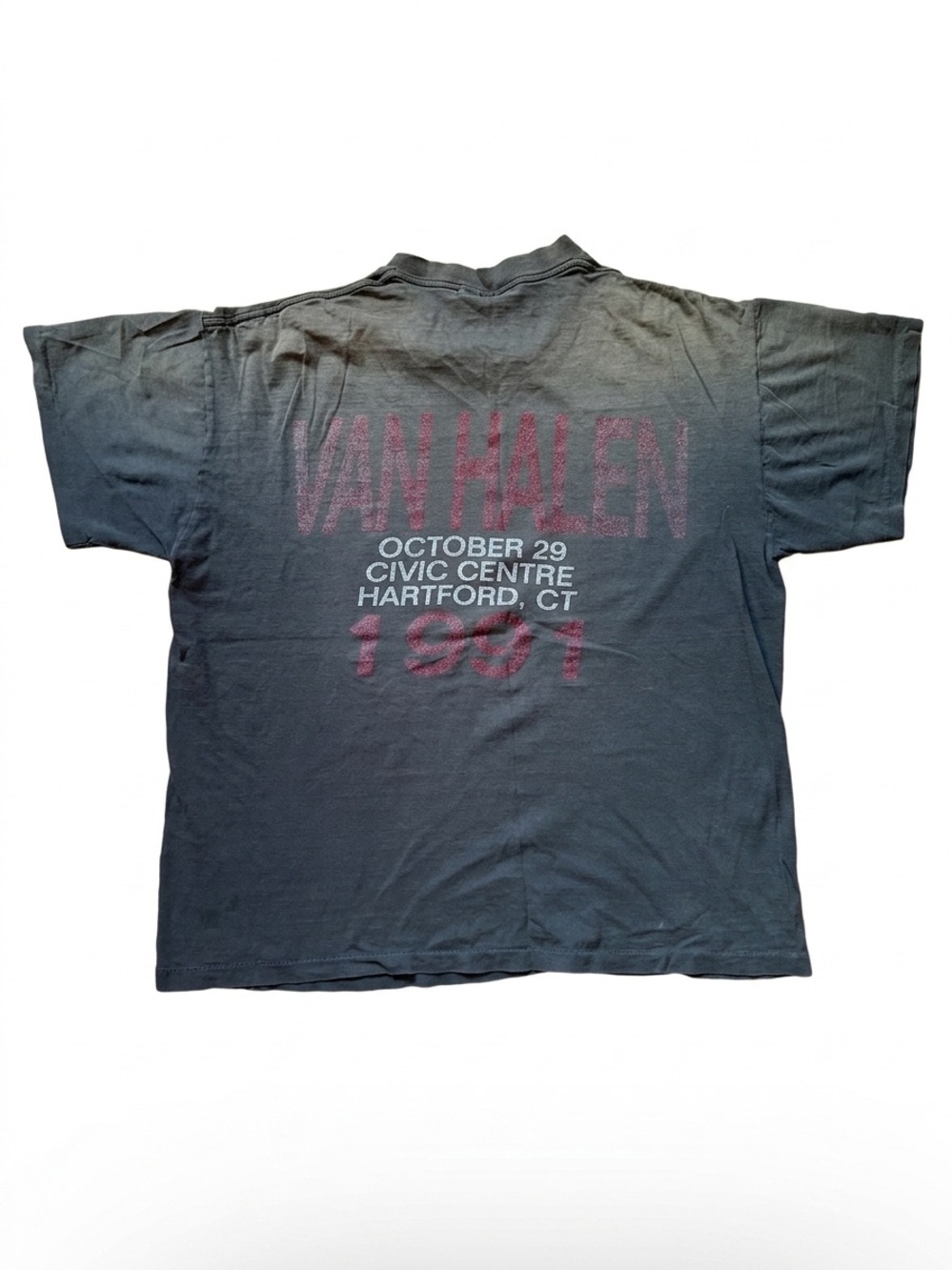 Vintage Van Halen 1991 For Unlawful Carnal Knowledge Hartford, CT Concert Tee - Picture 3 of 5